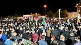 Kırşehir'de İsrail'in Küresel Sumud Filosu'na Yönelik Saldırılar Protesto Edildi