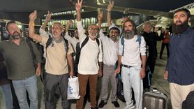 Küresel Sumud Filosu Aktivistleri İstanbul'a Döndü