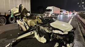 Kuzey Marmara Otoyolu'nda Kaza: 3 Yaralı