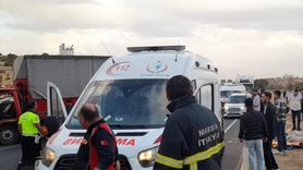 Mardin'de Kamyon Ve Kamyonet Çarpıştı: 14 Yaralı