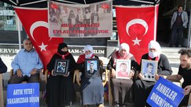 Muş'ta Evlat Nöbeti Devam Ediyor