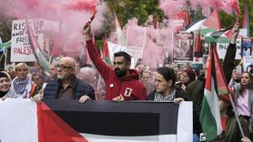 Saraybosna'da Gazze Protestosu