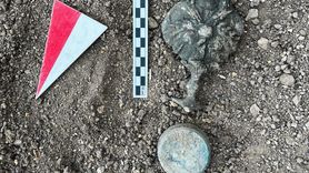 Satala Antik Kenti'nde Mısır Tanrıçası İsis'in Bronz Büstü Bulundu
