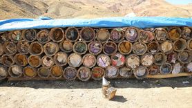 Siirt'in Çemikari Yaylası'nda Kara Kovan Balı Hasadı