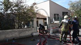 Sincan'da Gecekondu Yangını