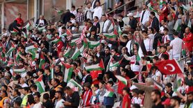 Sivasspor'dan Gazze'ye Destek Koreografisi