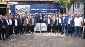 Siverek'te Hayvan Yetiştiricilerine Sıvat Desteği