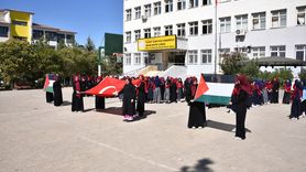 Siverek'ten Filistin'e Destek: Lise Öğrencilerinden Koreografi