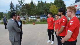 Suat Çelen'den Milli Sporculara Moral Ziyareti