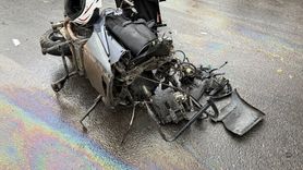 Tekirdağ'da Motosiklet ve Otomobil Çarpıştı: İki Yaralı