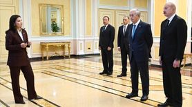 Tokayev ve Aliyev: Orta Koridor Geliştirme Projesi'ni İnceledi