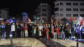 Trabzon ve Çevre İllerde İsrail'in Sumud Filosu'na Saldırıya Tepkiler