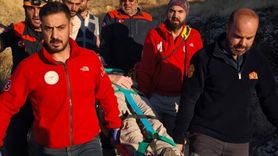 Van Kalesi'nde Düşen Alman Turist Kurtarıldı