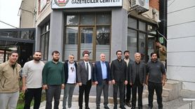 Zafer Partisi Genel Başkanı Özdağ, Manisa Gazeteciler Cemiyetini Ziyaret Etti
