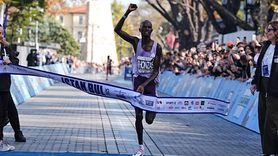 47. İstanbul Maratonu'nda Kenyalı Atlet Birinci Oldu