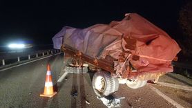 Bolu'da Traktör ile Kamyonet Çarpıştı: 5 Yaralı