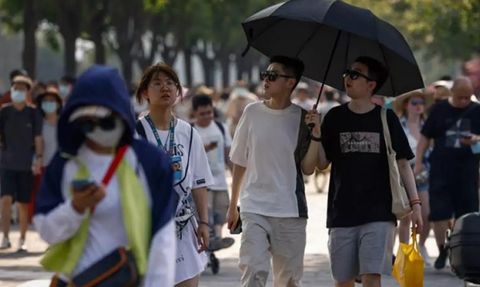 Çin'in Başkenti Pekin'de Sıcaklık Rekoru Kırıldı