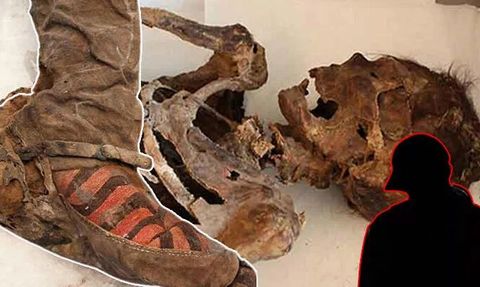 1100 Yıllık Antik Mumya, Ünlü Bir Markanın Ayakkabısını Giymiş Halde Bulundu