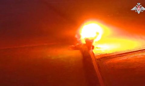 Rusya, Ukrayna Silahlı Kuvvetleri'nin Cephaneliğini Vurdu