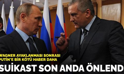 Rusya'nın Ukrayna'da İlhak Ettiği Kırım'ın Valisi Sergey Aksenov Suikast Girişiminden Kurtuldu