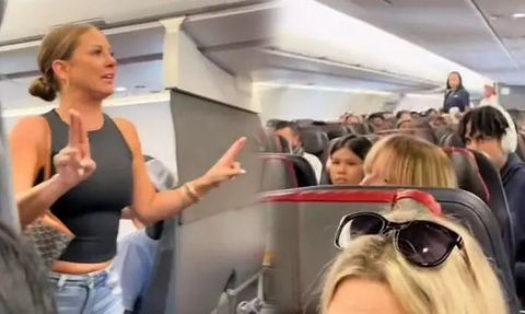 American Airlines Uçağında Tuhaf Olay: Kadın Yolcu Uçakta Çılgına Döndü