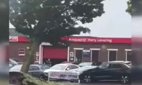 Hollanda'yı Poly Fırtınası Vurdu