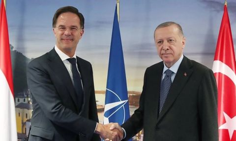Cumhurbaşkanı Recep Tayyip Erdoğan, Hollanda Başbakanı Mark Rutte ile Görüştü