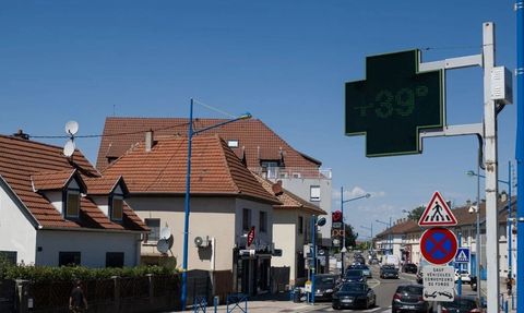 Fransa'da Artan Sıcaklık Nedeniyle Alarm Verildi