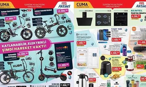 BİM 14 Temmuz Aktüel Ürünler Listesi