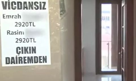 Maltepe'de Ev Sahibi Kiracıları İfşa Etti