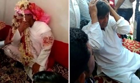 Hindistan'da Kel Damat Gelinin Ailesi Tarafından Şiddete Uğradı