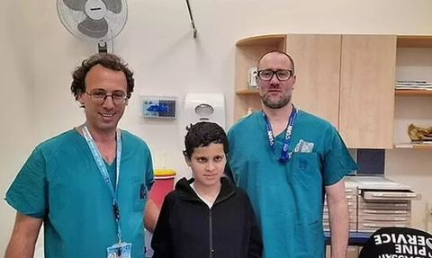 Batı Şeria'da Trafik Kazası Sonrası Kopan Kafa Başarılı Bir Operasyonla Yerine Dikildi