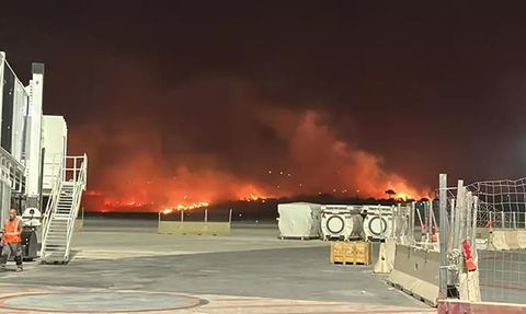 İtalya'da Orman Yangınları Devam Ediyor