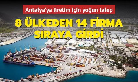 Antalya Serbest Bölgesi Yat Üretiminin Merkezi Haline Geliyor