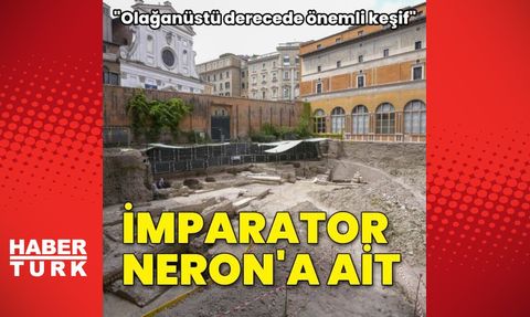 İtalya'nın Başkenti Roma'da Neron'a Ait Bir Tiyatronun Kalıntıları Bulundu