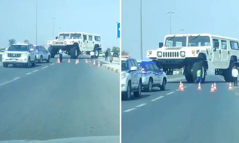 Dubai'de Dünyanın En Uzun Arabası Trafiğe Çıktı