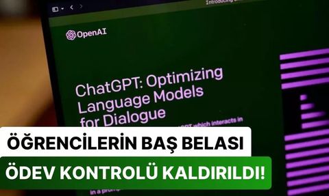 Yapay Zeka ChatGPT'nin Ödev Kontrolü Özelliği Kapatıldı