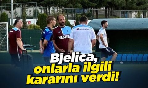 Trabzonspor'da Kiralık Gidecek Oyuncular Belli Olacak