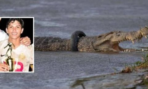 29 Yaşındaki Futbolcu Timsaha Yem Oldu