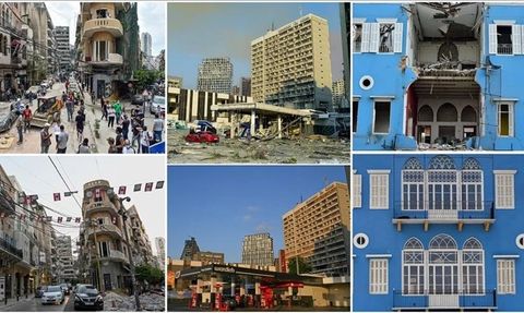 Lübnan'da Liman Patlamasının Ardından Tarihi ve Turistik Bölgeler Yeniden İnşa Edildi