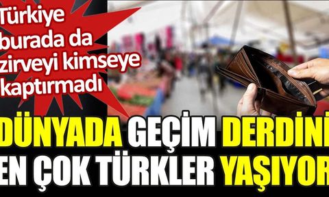 Türkler, OECD Raporuna Göre Geçim Derdinde
