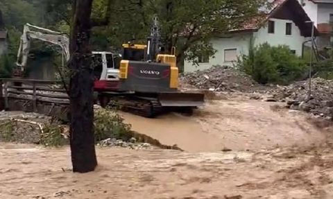 Slovenya'da Yoğun Yağışlar Sel Felaketine Neden Oldu