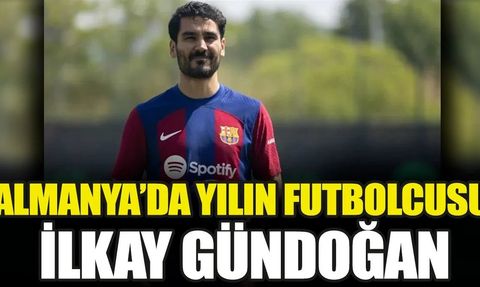 İlkay Gündoğan, Almanya'da Yılın Futbolcusu Seçildi