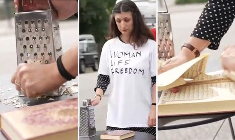 Danimarkalı Sanatçı Kur'an-ı Kerim'e Saldırdı