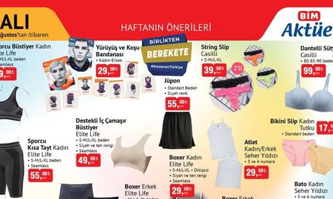 BİM Aktüel Ürünler Kataloğu - 8-11 Ağustos 2023