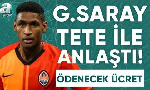 Galatasaray Tete İle Anlaşmaya Vardı! İşte Ödenecek Ücret