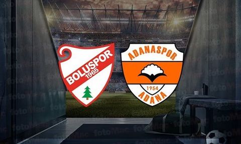 Trendyol 1. Lig: Boluspor, Adanaspor Maçında 2-0 Mağlup Oldu