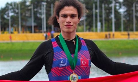 Milli Kürekçi Cevdet Ege Mutlu Avrupa Şampiyonu