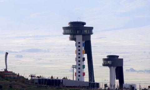 Erzurum'daki Kayakla Atlama Tesisleri Sorunlu Durumda