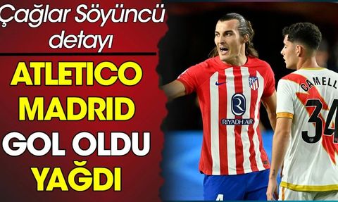 Atletico Madrid Gol Yağdırdı
